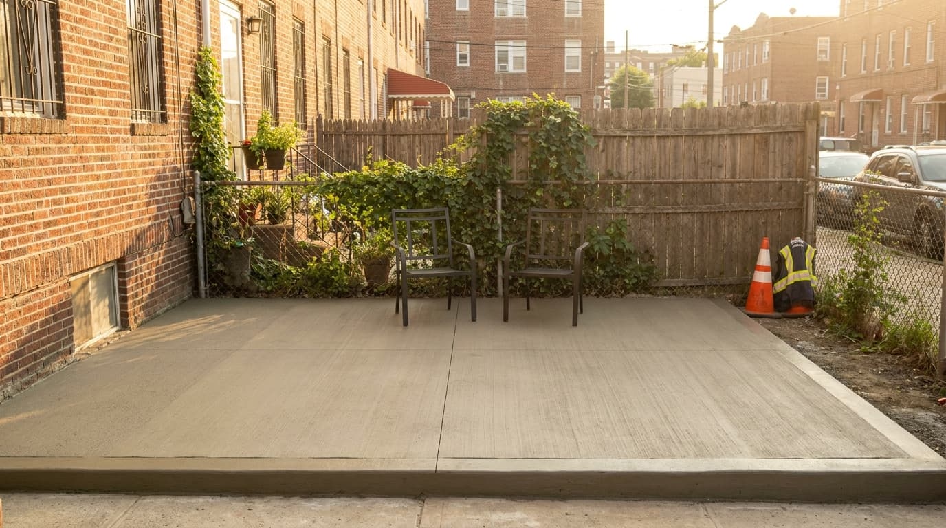 Concrete Patios in the Bronx